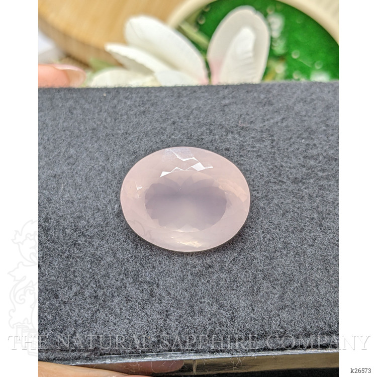 49.97 Ct. Pink Rose Quartz from Ceylon (Sri Lanka)