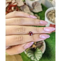 1.42 Ct. Red Almandine Garnet from Ceylon (Sri Lanka) Life Style