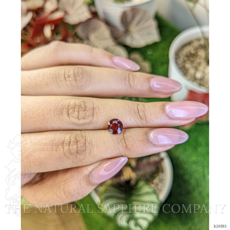 1.42 Ct. Red Almandine Garnet from Ceylon (Sri Lanka)