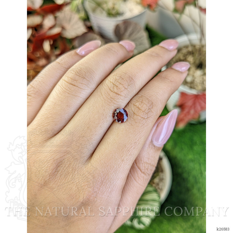 1.42 Ct. Red Almandine Garnet from Ceylon (Sri Lanka)