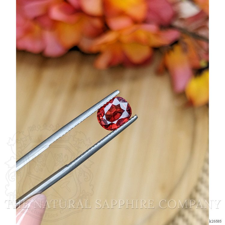 1.89 Ct. Red Almandine Garnet from Ceylon (Sri Lanka)
