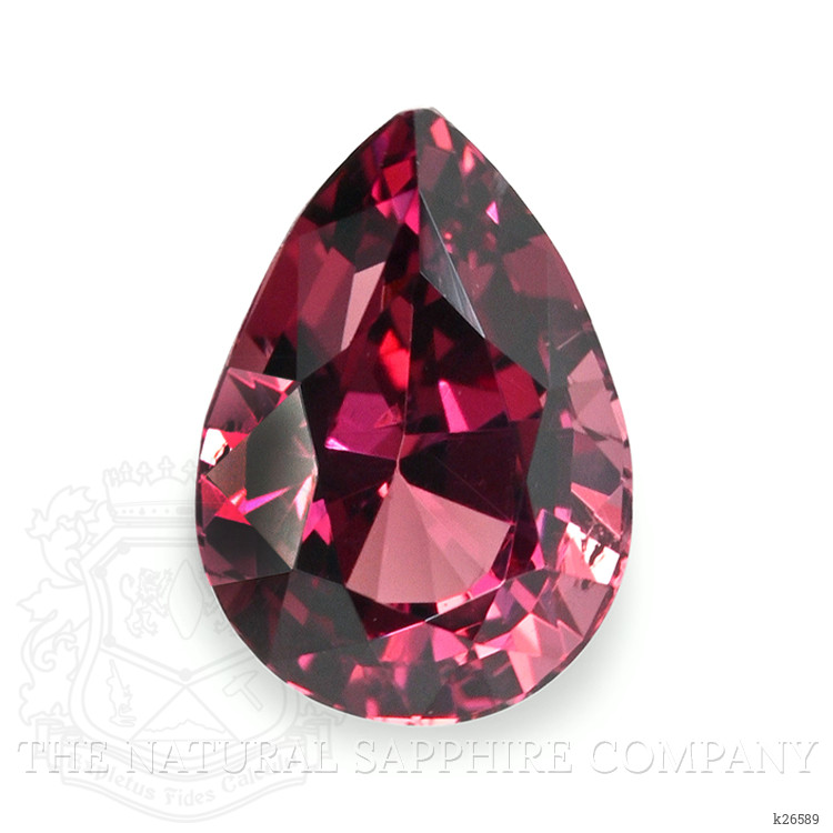 1.17 Ct. Purplish Red Rhodolite Garnet from Ceylon (Sri Lanka)