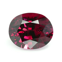 1.51 Ct. Purplish Red Rhodolite Garnet from Ceylon (Sri Lanka) Video