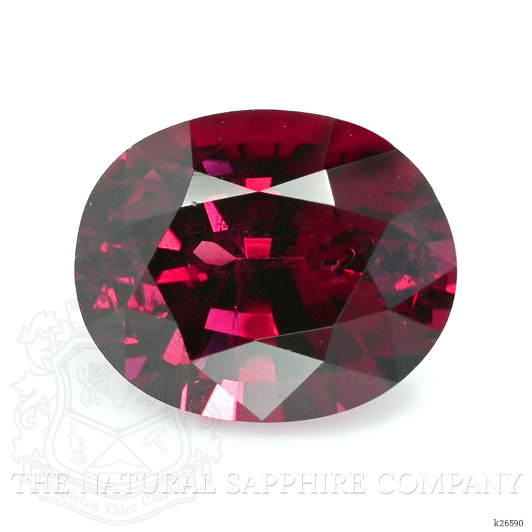 1.51 Ct. Purplish Red Rhodolite Garnet from Ceylon (Sri Lanka)