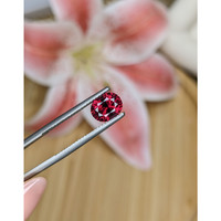 1.51 Ct. Purplish Red Rhodolite Garnet from Ceylon (Sri Lanka) Life Style