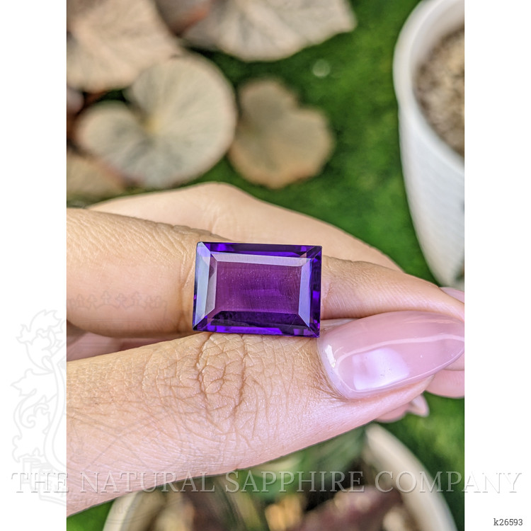 12.34 Ct. Purple Amethyst from Madagascar