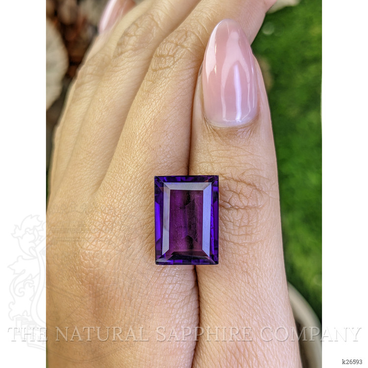 12.34 Ct. Purple Amethyst from Madagascar