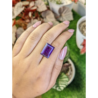 12.34 Ct. Purple Amethyst from Madagascar Life Style