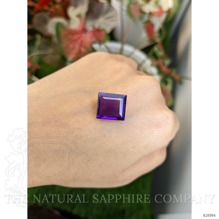 10.77 Ct. Purple Amethyst from Madagascar