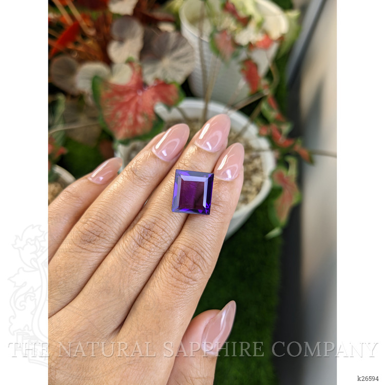 10.77 Ct. Purple Amethyst from Madagascar