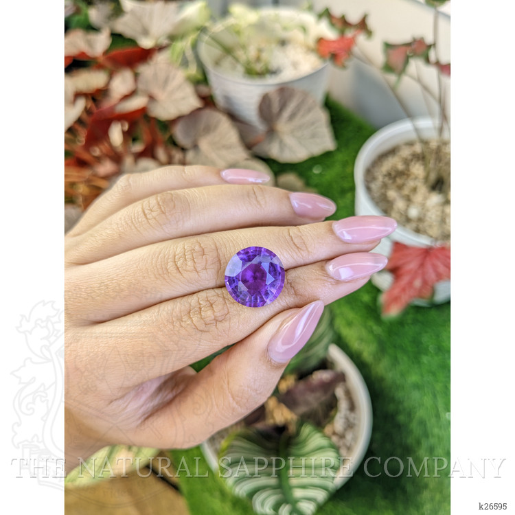 11.87 Ct. Purple Amethyst from Madagascar