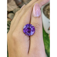 11.87 Ct. Purple Amethyst from Madagascar Life Style