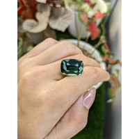 13.30 Ct. Bluish Green Prasiolite from Madagascar Life Style