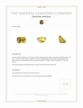 1.99 Ct. Chrysoberyl from Ceylon (Sri Lanka) Appraisal