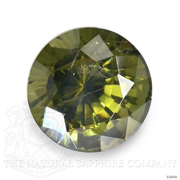 0.97 Ct. Brownish Green Zircon from Ceylon (Sri Lanka)