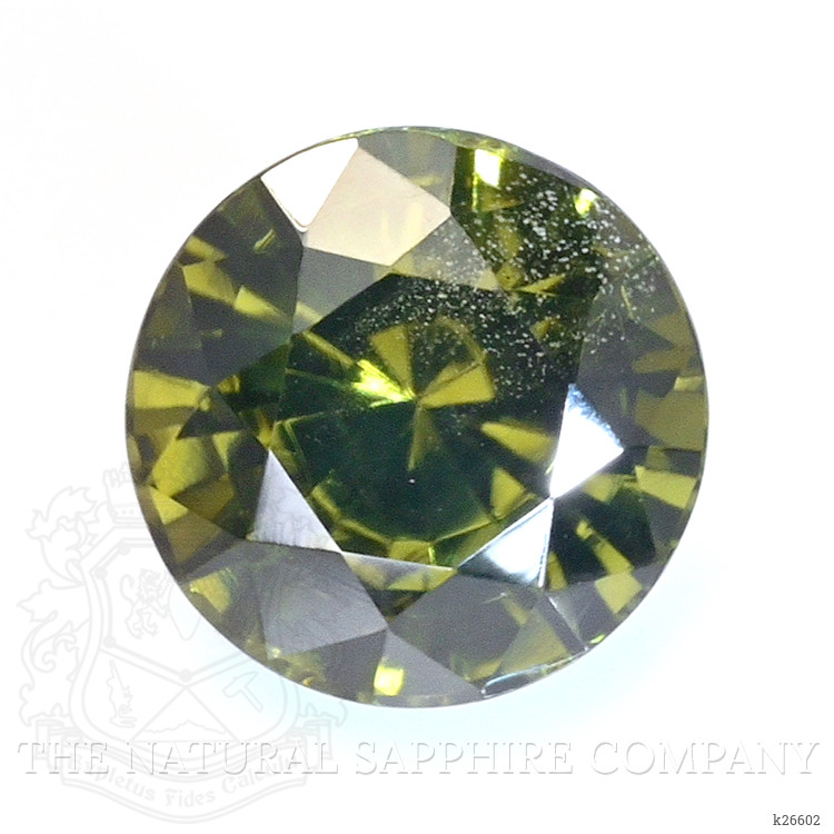 1.51 Ct. Brownish Green Zircon from Ceylon (Sri Lanka)