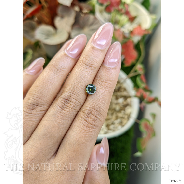 1.51 Ct. Brownish Green Zircon from Ceylon (Sri Lanka)