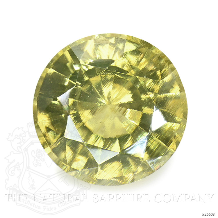 1.08 Ct. Greenish Yellow Zircon from Ceylon (Sri Lanka)