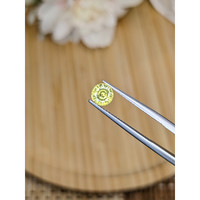 1.08 Ct. Greenish Yellow Zircon from Ceylon (Sri Lanka) Life Style
