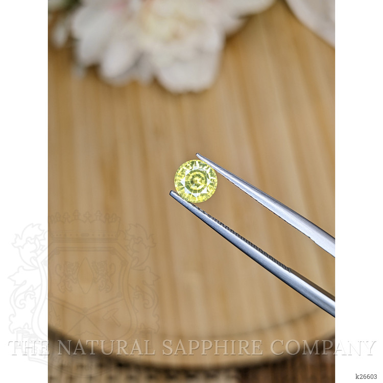 1.08 Ct. Greenish Yellow Zircon from Ceylon (Sri Lanka)