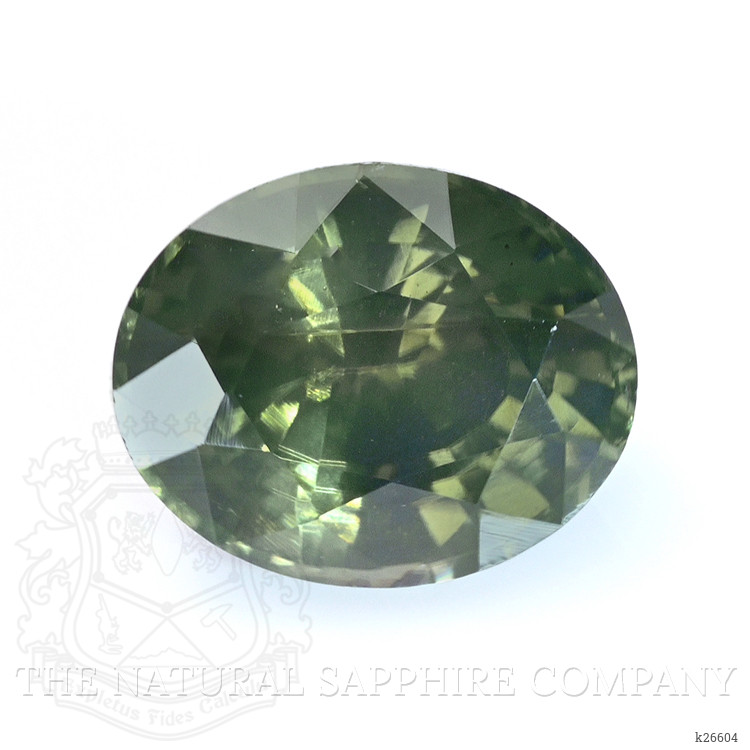2.46 Ct. Yellowish Green Zircon from Ceylon (Sri Lanka)