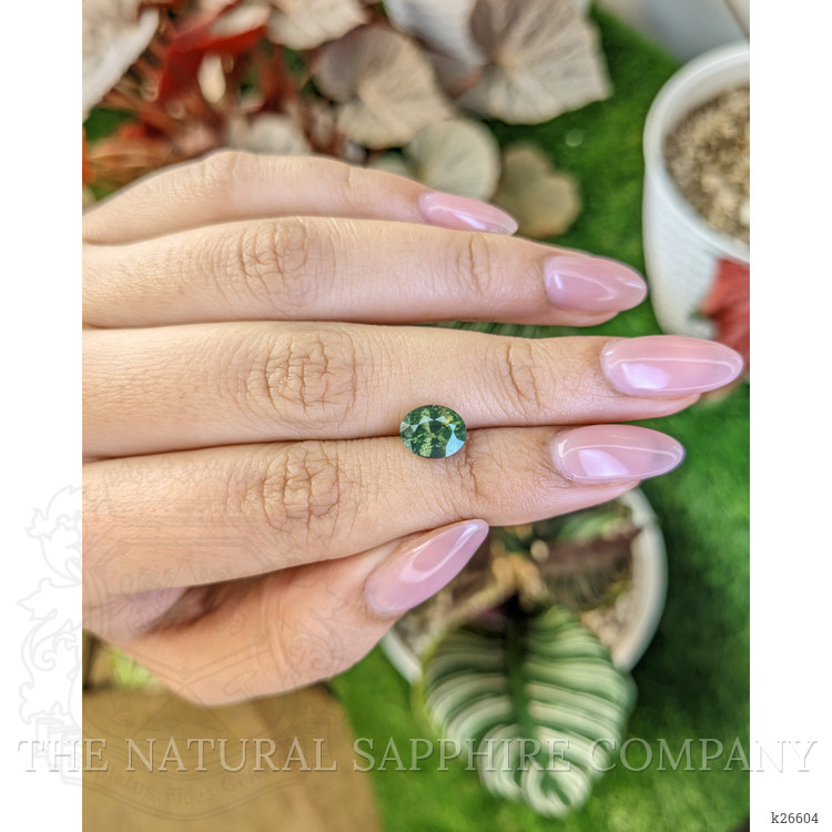 2.46 Ct. Yellowish Green Zircon from Ceylon (Sri Lanka)