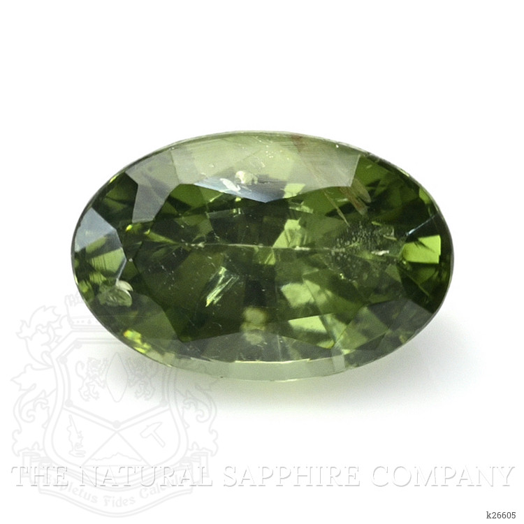 1.06 Ct. Green Zircon from Ceylon (Sri Lanka)