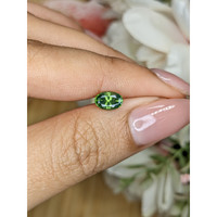 1.06 Ct. Green Zircon from Ceylon (Sri Lanka) Life Style