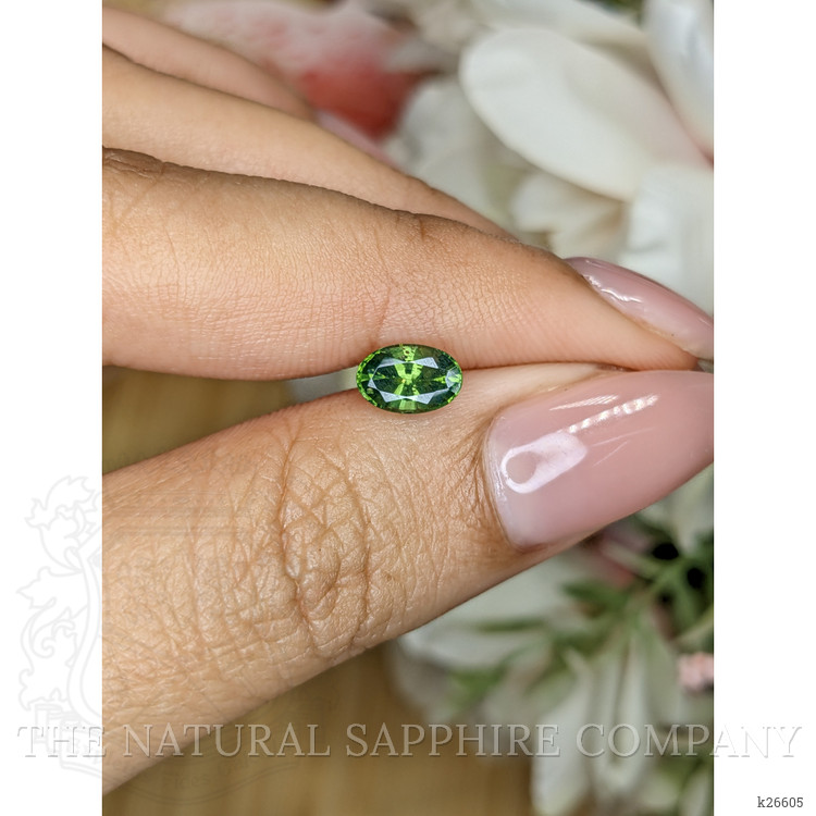 1.06 Ct. Green Zircon from Ceylon (Sri Lanka)