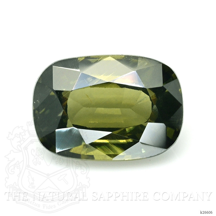 4.36 Ct. Brownish Green Zircon from Ceylon (Sri Lanka)