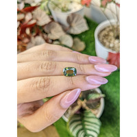 4.36 Ct. Brownish Green Zircon from Ceylon (Sri Lanka) Life Style