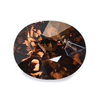 4.41 Ct. Brownish Orange Zircon from Ceylon (Sri Lanka) Video