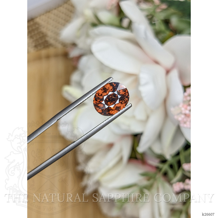 4.41 Ct. Brownish Orange Zircon from Ceylon (Sri Lanka)