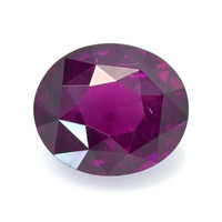 3.77 Ct. Pinkish Purple Rhodolite Garnet from Ceylon (Sri Lanka) Video