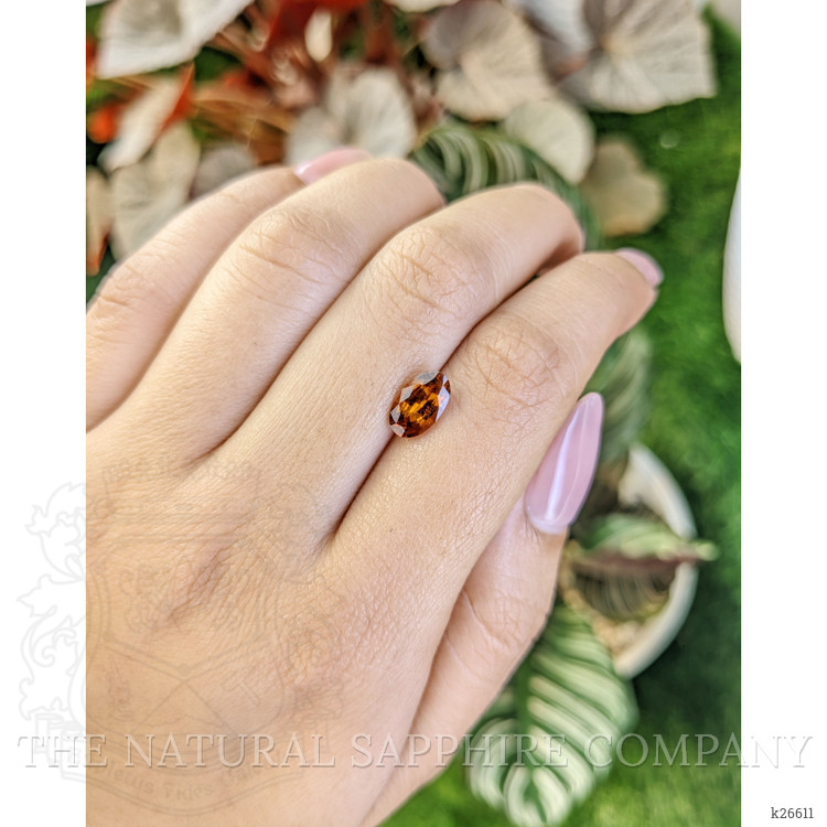 1.69 Ct. Orange Hessonite Garnet from Madagascar