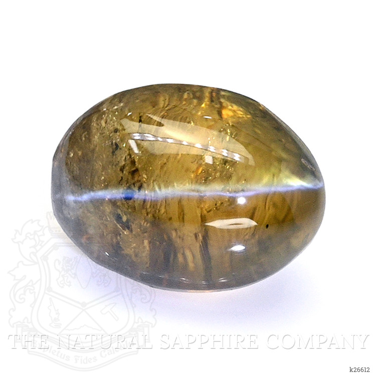 1.24 Ct. Yellowish Brown Cabochon Chrysoberyl from Ceylon (Sri Lanka)