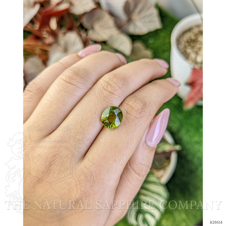 4.22 Ct. Yellowish Green Peridot from Pakistan