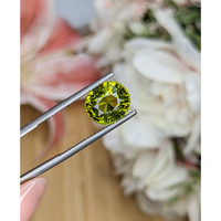 4.22 Ct. Yellowish Green Peridot from Pakistan Life Style