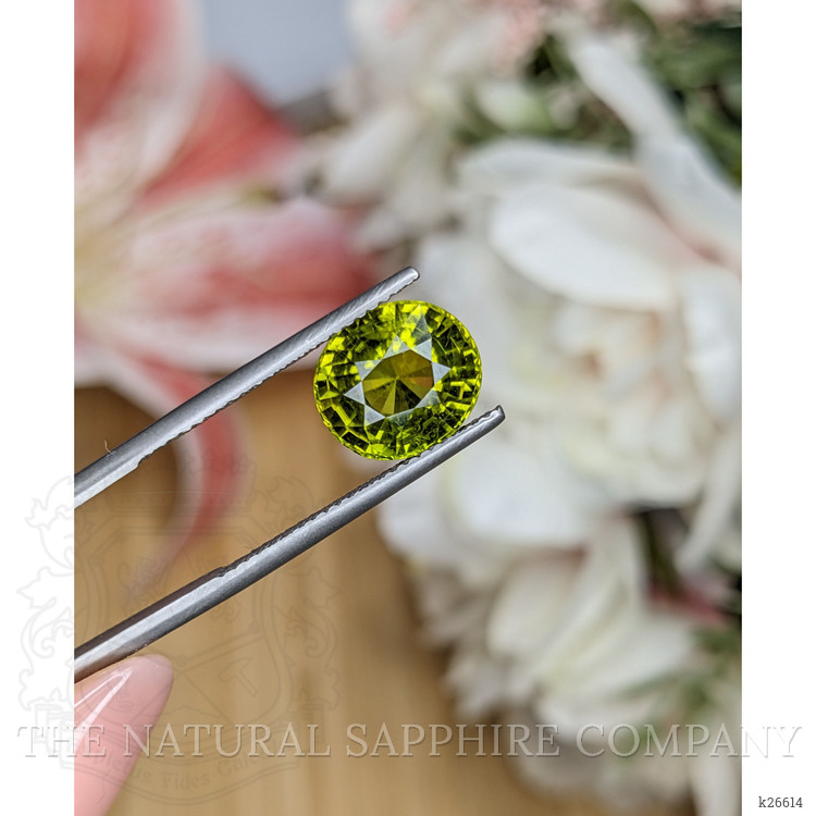 4.22 Ct. Yellowish Green Peridot from Pakistan