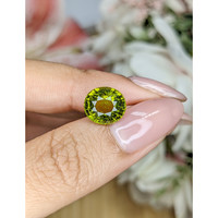 4.22 Ct. Yellowish Green Peridot from Pakistan Life Style