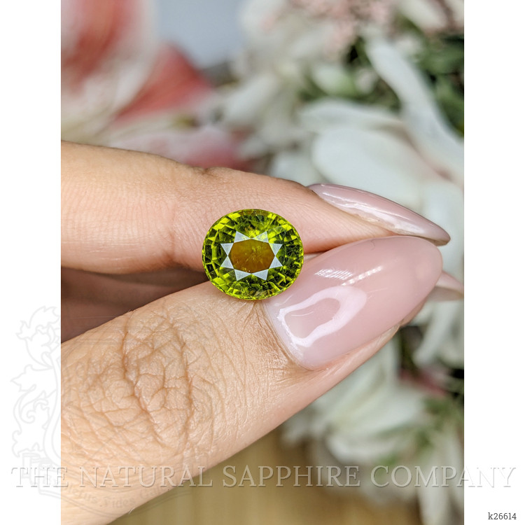 4.22 Ct. Yellowish Green Peridot from Pakistan