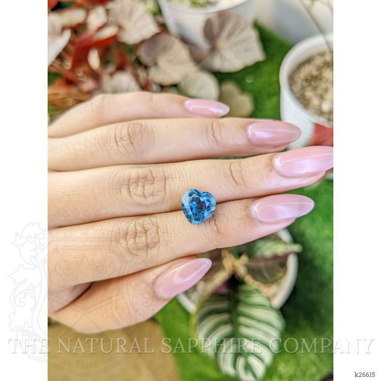 4.69 Ct. London Blue Topaz from Brazil