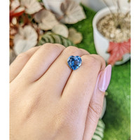4.69 Ct. London Blue Topaz from Brazil Life Style