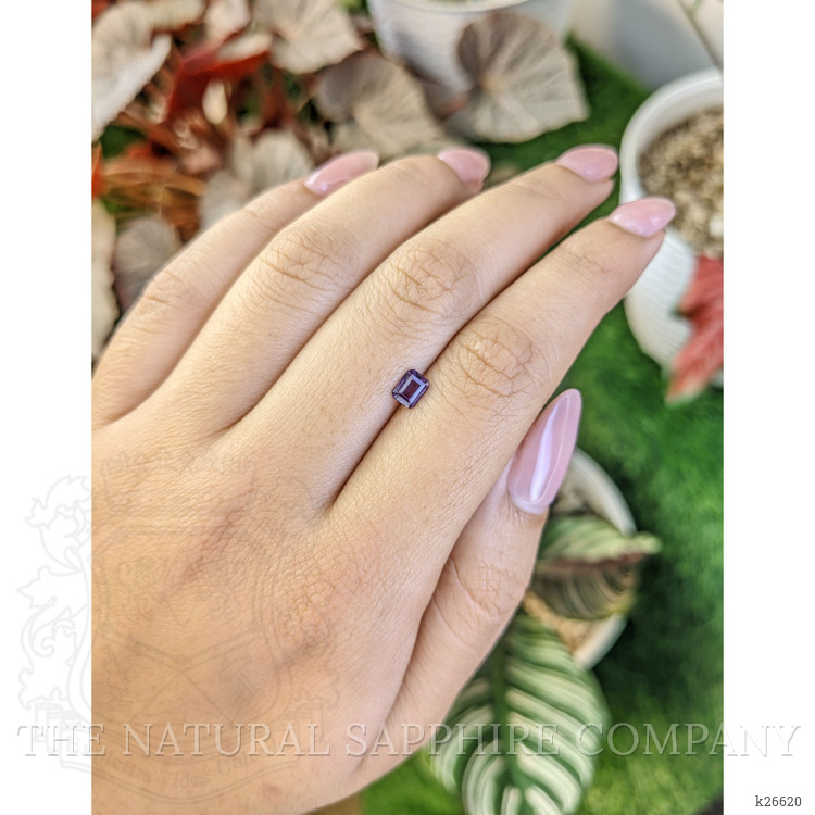 0.44 Ct. Pinkish Purple Spinel from Ceylon (Sri Lanka)