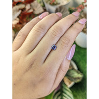 0.74 Ct. Purple Spinel from Ceylon (Sri Lanka) Life Style
