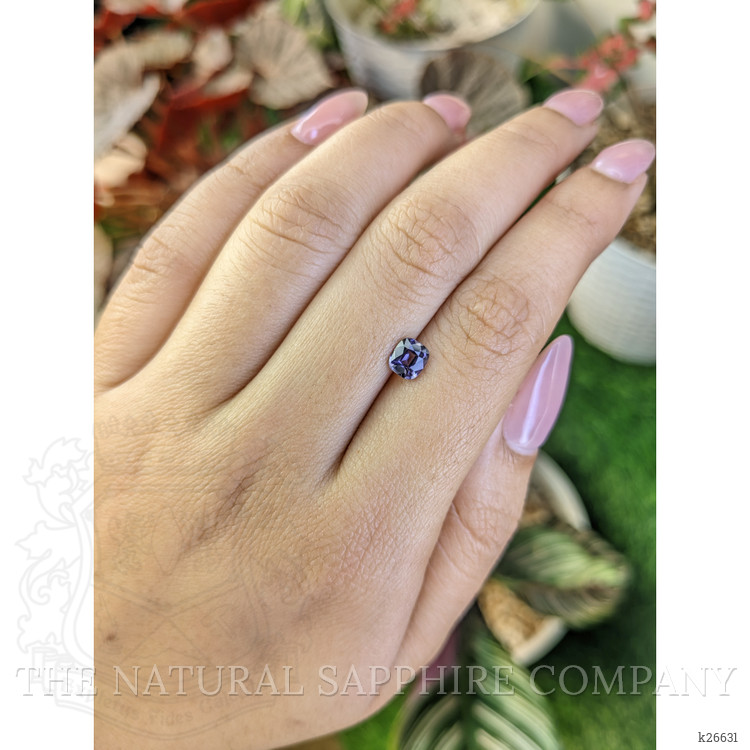 0.74 Ct. Purple Spinel from Ceylon (Sri Lanka)