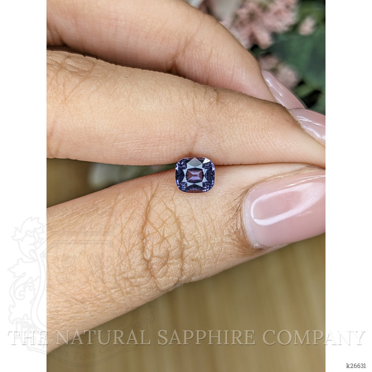 0.74 Ct. Purple Spinel from Ceylon (Sri Lanka)