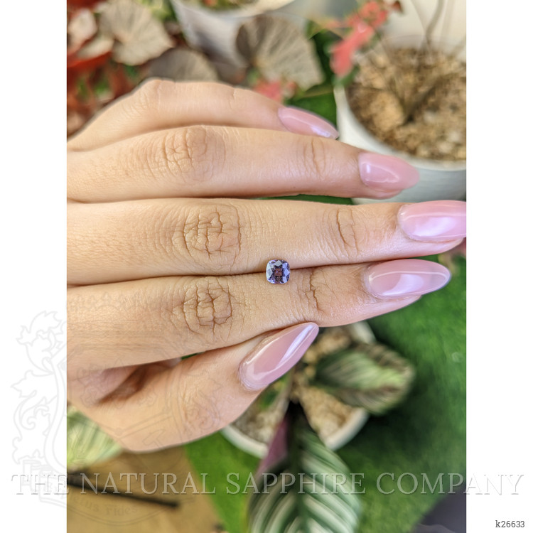 0.62 Ct. Purple Spinel from Ceylon (Sri Lanka)