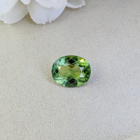 15.13 Ct. Green Prasiolite from Brazil Life Style