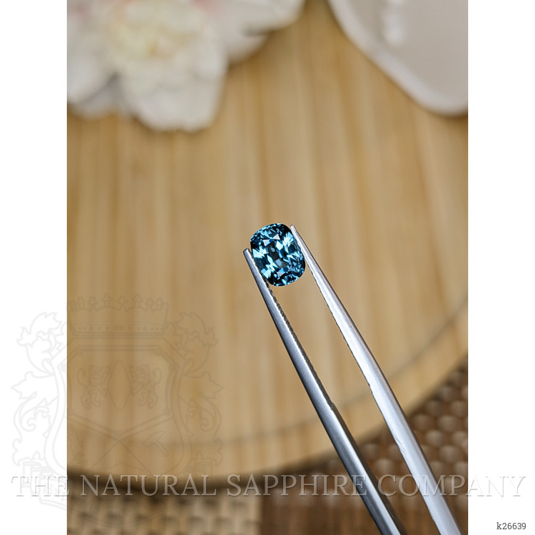 1.10 Ct. Greenish Blue Spinel from Ceylon (Sri Lanka)